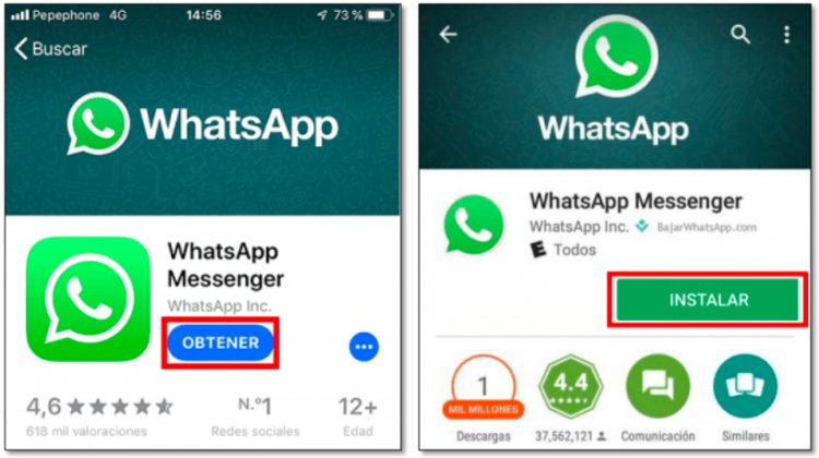 Instalar whatsapp gratis en movil